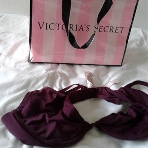 Victoria's Secret Burgundy color ladies bra